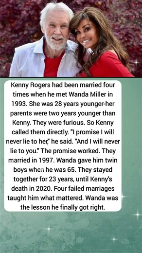 Kenny Rogers' Last Wife Gave Him Twin Boys at 65