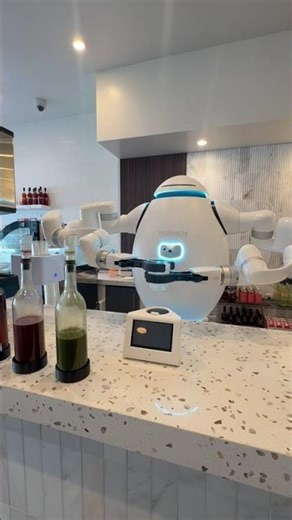 Robotic barista goes to work at Napa coffee shop