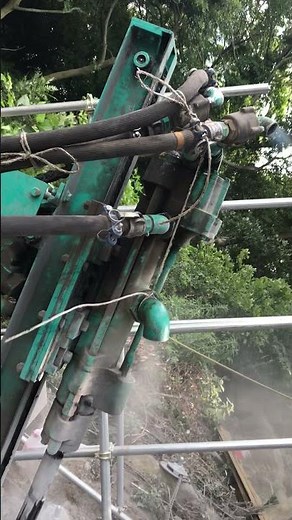 「鉄筋挿入工 削孔・軽量ボーリングマシン①」 西部建設工業株式会社（福岡県）｜施工会社検索｜いさぼうネット