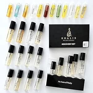 Maison d'Orient Ultimate Feminine 33-Piece Rotating Arabian Fragrance Discovery Sampler Set (Seasonal Rotation) - Premium Perfume for Women with Oud Scent Samples for Current Season