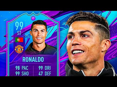 THE BEST CARD IN FIFA EVER?! 🐐 99 END OF AN ERA RONALDO PLAYER REVIEW! - FIFA 21 Ultimate Team