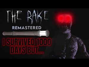 I SURVIVED 1000 DAYS in The Rake Remastered | Roblox
