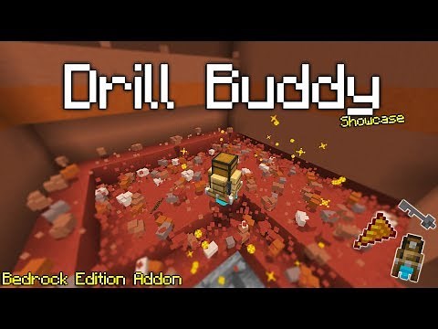 Drill Buddy Addon, Mining Made EASY![Showcase]