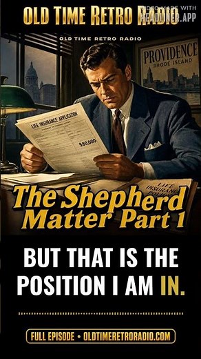 Yours Truly Johnny Dollar - "The Shepherd Matter Part 1" (Old Time Radio) | Yours Truly Johnny...
