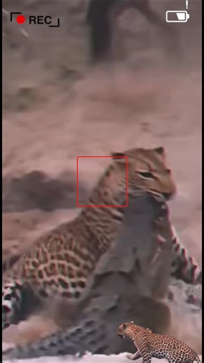 Alligator vs Leopard🐆🐆🐊🐊#WildInstinct #WildAnimals #AnimalAttack #shortvideo