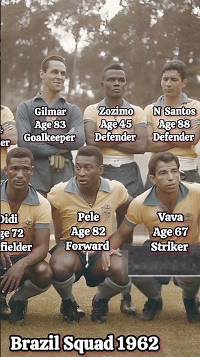 🇧🇷 Brazil Squad 1962 | World Cup Champions in Chile 🏆