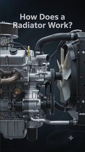 How Does A Car Radiator Work! #radiator #radiatorcar