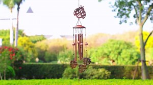 Ladybug Wind Chimes for Outside,Ladybug Gifts for Women Men/Memorial Gifts/Birthday Gift Metal windchimes Outdoors/Indoors,Garden Decor,Patio,Home,Porch,Yard Decorations