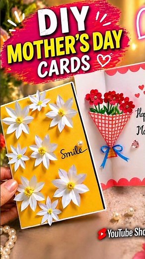 Mother’s Day Special Handmade Greeting Card ✨ Easy Paper Craft