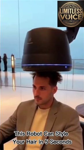 AI Robots That Style Hair in Seconds 🤯 Futuristic Hair Technology