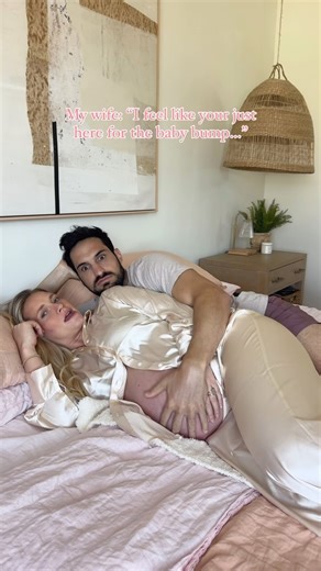 2.3M views · 1K reactions | But… the baby bump is to cute… #babybump #babylist #moms #momsofinsta #pregnant #pregnantlife #pregnancyhumor #husbandandwife #foryoupage #fyp | The Scheurn Fam | Facebook