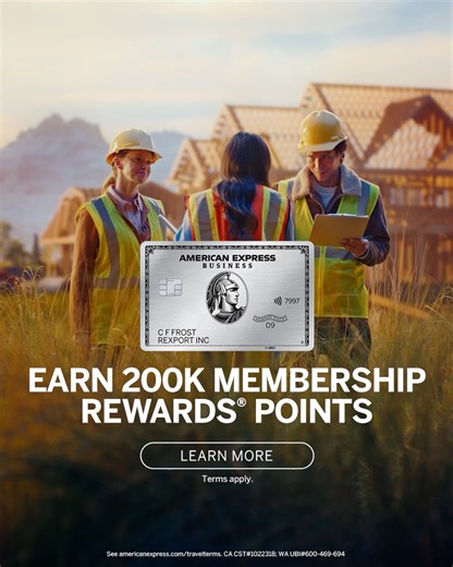 Earn 200K Membership Rewards® points. Terms apply. | American Express Business