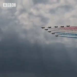 76K views · 964 reactions | The RAF Red Arrows have returned to Lincolnshire after performing a flypast in London for the 75th Anniversary of VE Day: | BBC Lincolnshire | Facebook