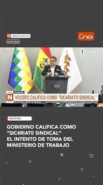 Government describes the attempted takeover of the Ministry of Labor as a “union assassination”