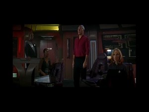 Picard, Beverly and Worf Arm the Auto-Destruct Sequence