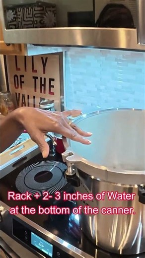 How to Set Up a Pressure Canner | Rack + 2-3 Inches of Water #cooking #pressurcanning #homestead