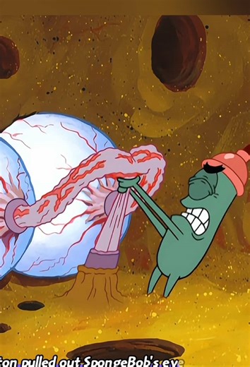 SpongeBob's Eerie Transformation by Plankton