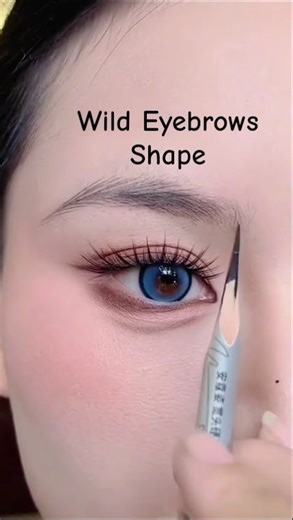 wild eyebrows shape tutorial for beginners ❤️#ytshorts