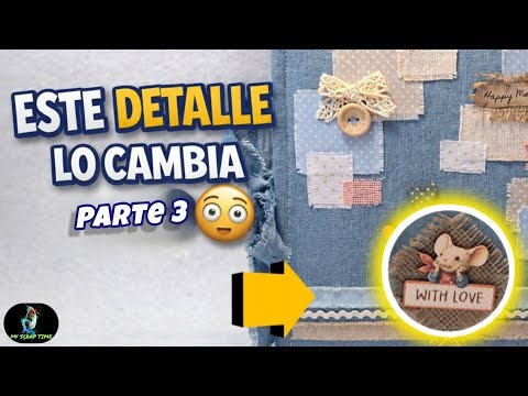 Álbum Family de Stamperia, scrapbooking ,Parte 3, Estructura y contraportada paso a paso