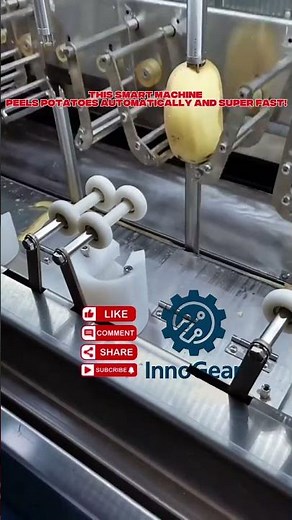 This Smart Machine Peels Potatoes Automatically and Super Fast!#PotatoMachine#foodtechniques01
