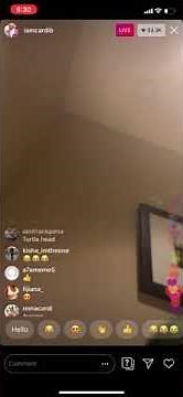 Cardi b poops on live (farts)