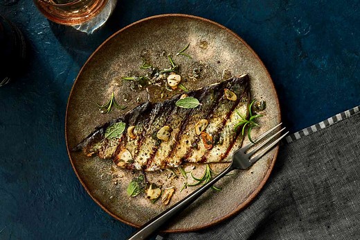 Tuscan Grilled Trout