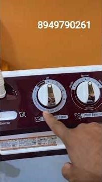 Lg Semiautomatic Washing Machine Demo 💫 How to Use Lg semi Automatic washing Machine