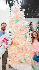 1.1K views · 71 reactions | Introducing “Pastel Palace” 懶 #shopdavidchristophers #smallbusiness #bigheart #christmastrends2024 #christmastrees #christmasdecor | David Christopher's | Facebook
