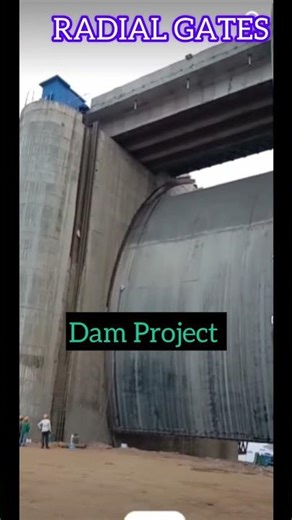 Dam project || Radial Gates