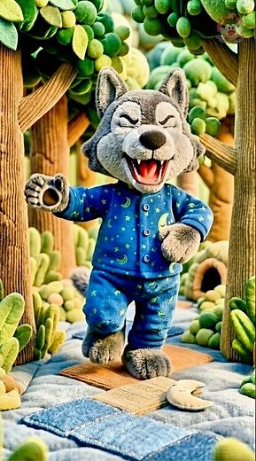 Juguemos en el bosque mientras el lobo no está | Canción infantil divertida 🐺#cancionesinfantiles