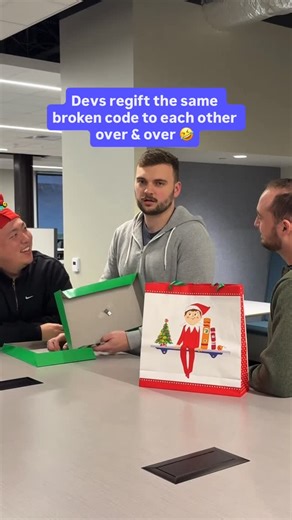 Educative on Instagram: "Merry Christmas buddy! 🤣 . . #developerlife #softwaredeveloper #softwareengineering #devmemes #developermemes #programmerhumor #programminghumor #coderslife #Css #devhumor #javascript #chatgpt #softwareengineer #discipline #codebase #documentation #ui #ux #techhumor"