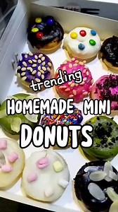 7.5K views · 85 reactions | Trending HOMEMADE MINI DONUTS  #fbreels #minidonuts #affordable #donut #donutlover | HI, EATS BJ | Facebook
