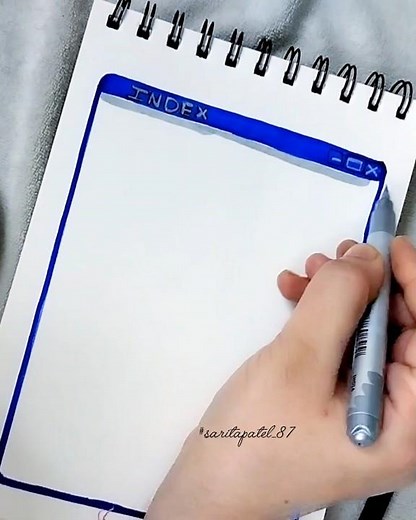 Index page design 🖥️😊 #frontpage #youtubeshorts #shorts #index #project