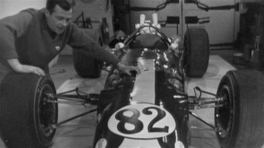 BBC Archive 1966: Blue Peter tries a race car simulator