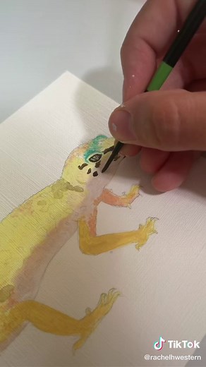 Easy Leopard Gecko Drawing Tutorial