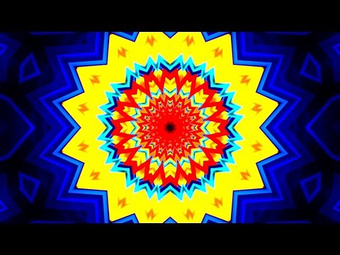 Color full Trippy Psychedelic Visuals - Kaleida Motion Background Video- Free kaleidoscope VJ Loops