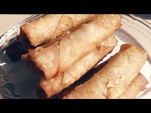 Crispy Spring Roll Recipe | how to make the lunch special ?