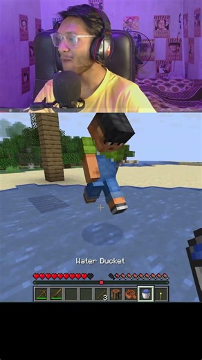 Insane MLG Save! (No Way I Survived) #minecraft #minecraftshorts