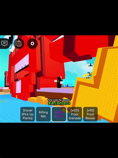 omg admin spawns a titanic 67 😮 #roblox #plantsvsbrainrots