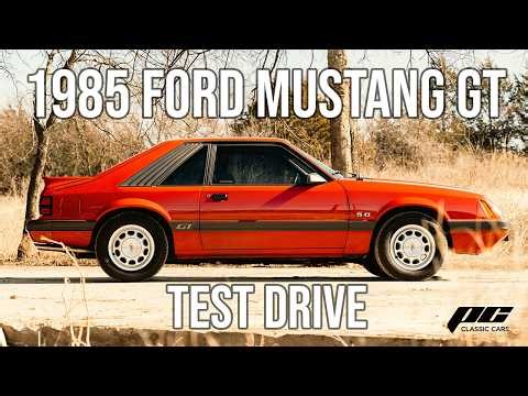 *SOLD* 1985 Ford Mustang GT Test Drive 5.0 - 5 Speed - 17K Miles #classiccarreview #mustang