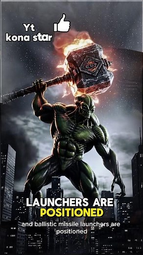 Alien Giant Attacks Earth, US Army Fights Back #alien