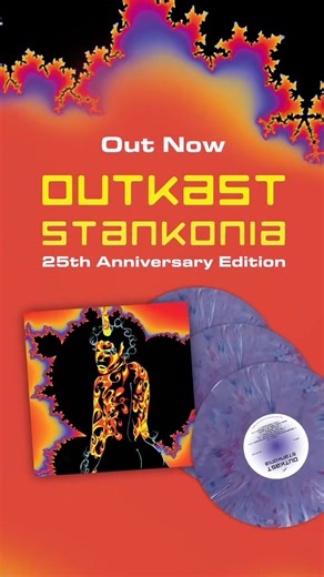 Outkast on Instagram: "The 25th Anniversary edition of Stankonia is out now💥 Stream and get it on vinyl — link in bio."