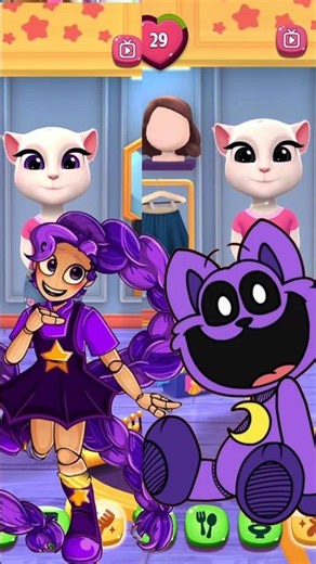 Lilly love braids and Catnup poppy playtime 5 #catnap #poppyplaytimechapter5 #poppyplaytime