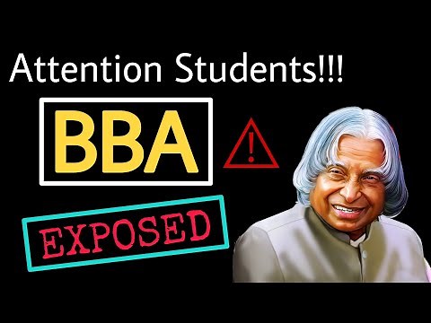 BBA Most Important Video..!!! | BBA Course Reality | BBA Scope in India | By Sunil Adhikari |