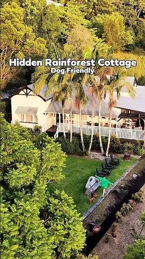 [ STAY ] A Hidden Rainforest Cottage Near Brisbane Where You Can Bring Your Dog