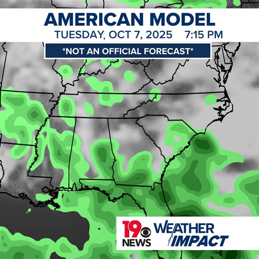 Here is the latest run of the GFS (American) forecast model. | Daniel Bonds
