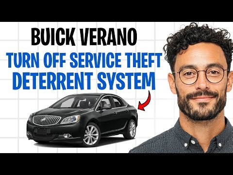 How to Turn Off Service Theft Deterrent System Buick Verano (2026) | EASY METHOD ✅