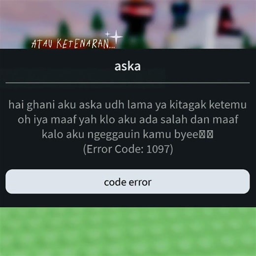 yg mau tanyain map nya code error aja entar ketemu paling atas