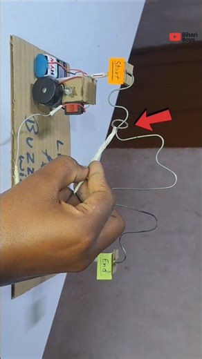 Buzz Wire Game Making Shorts 😱 #viral #shorts #trending #phonk #project