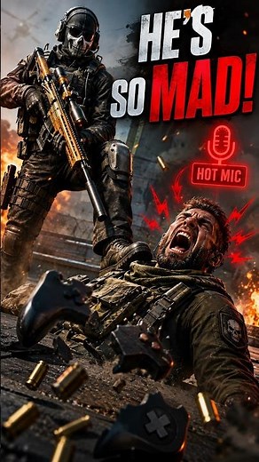 😭 This Hot Mic Was More Entertaining Than the Kill! 🎮🤣 #warzone